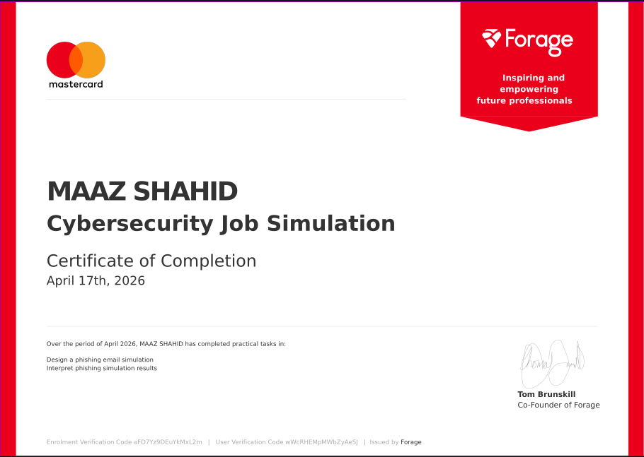 Cyber Security Job Simulation