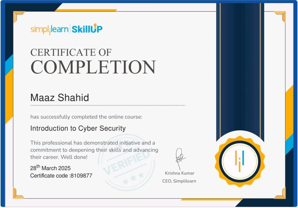 Intro to Cyber Security